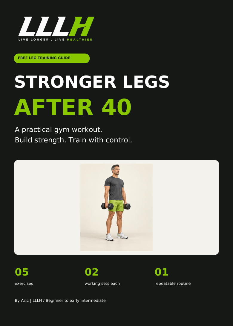 Stronger Legs After 40 cover
